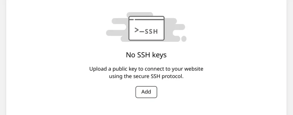 SSH access